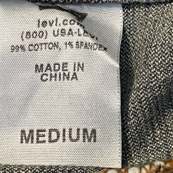 Women’s Levi Tucker jacket, M, washed blue, 4 pocket - Picture 7 of 7
